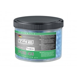 Kuličky T4E Rubber Power Ball cal.43 1,35g 430ks