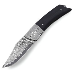 Nůž Dellinger Damascus Ragnhild Clip