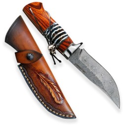 nůž lovecký Dellinger Waldmann Full Damascus Nr.1