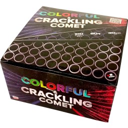 Pyrotechnika Kompakt 100ran Colorful&Crackling Comet