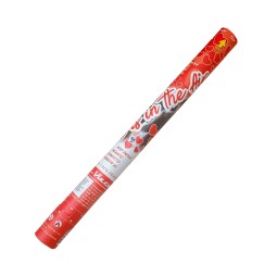 Pyrotechnika konfety 60cm Červená Srdíčka