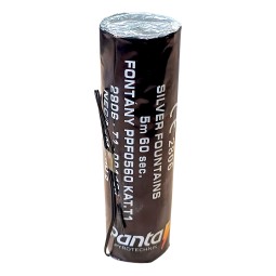 Pyrotechnika pódiová fontána Silver 5m