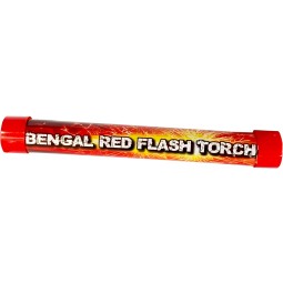 Pyrotechnika RED Flash Bengal Flame 1ks