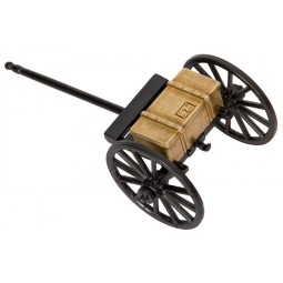 Replika muniční BOX pro dělo Civil War, USA 1857