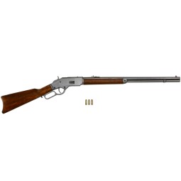 Replika puška Winchester 73, nikl, USA 1873