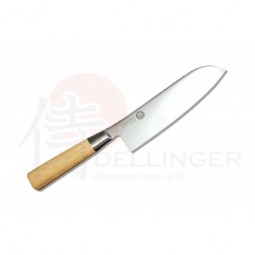 Santoku 167mm-Suncraft Senzo Bamboo-High carbon-japonský kuchyňský nůž