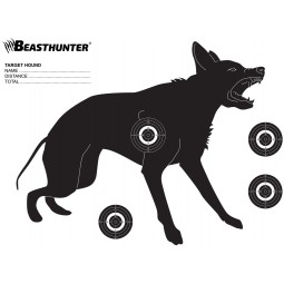 Terč silueta Beast Hunter Hound 10ks