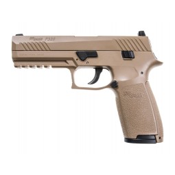 Vzduchová pistole Sig Sauer P320 coyote ráže 4,5 mm olověné diabolo